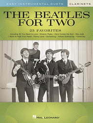 The Beatles for Two Clarinet Duet cover Thumbnail